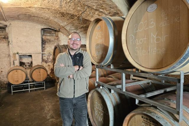 Dieser ausgezeichnete Winzer aus Ballrechten sieht im sinkenden Weinkonsum auch eine Chance