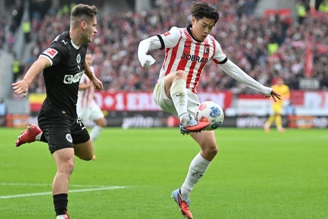 Yuito Suzuki hat beim SC Freiburg eine Weile gebraucht, um anzukommen