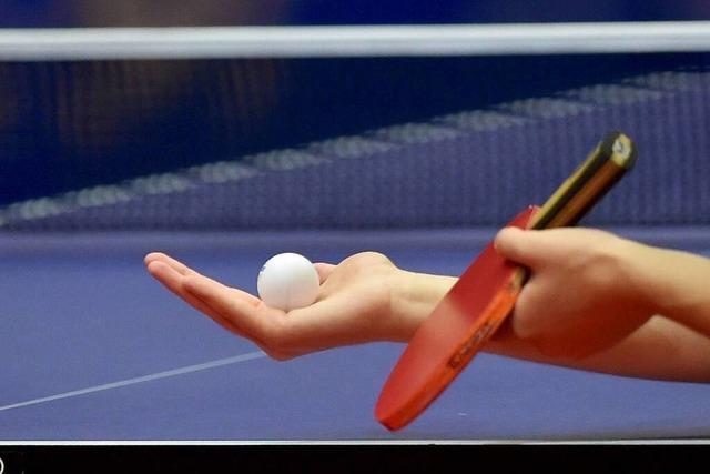 Die Tischtennisfreunde Hohberg nehmen einen Punkt aus zwei Spielen mit