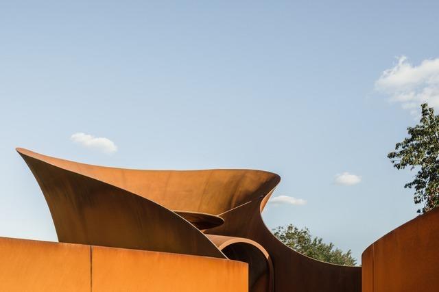 Mit dem Doshi Retreat erhlt der Vitra Campus in Weil am Rhein einen Ort der Kontemplation