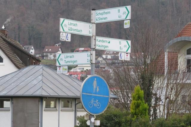 Anregungen fr und Kritik am Radverkehr in Lrrach