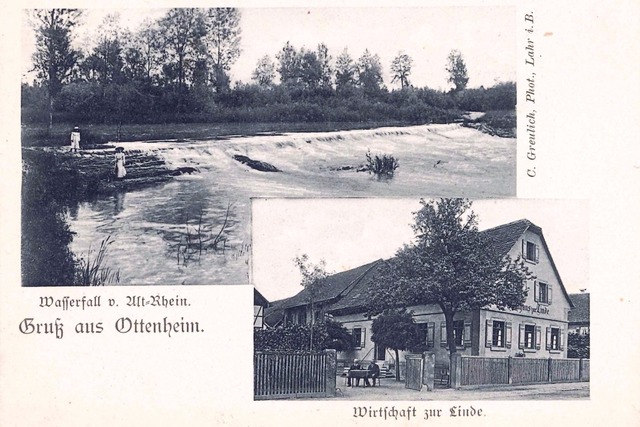 Das Gasthaus Zur Linde in Ottenheim  | Foto: Repro: Martin Frenk