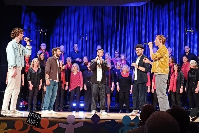 New Gospel Singers und Band Anders bringen A-cappella-Pop nach Bad Sckingen