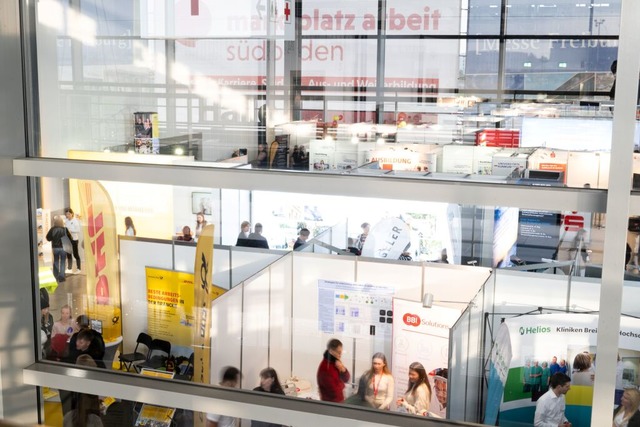 Am Freitag, 14. November, und Samstag,...rktplatz Arbeit Sdbaden&#8220; statt.  | Foto: CSK-Foto