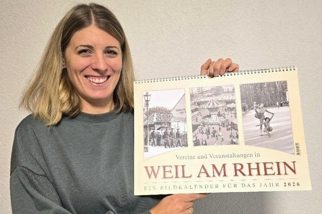 Mit einem Kalender auf Zeitreise durch die Geschichte der Vereine in Weil am Rhein gehen
