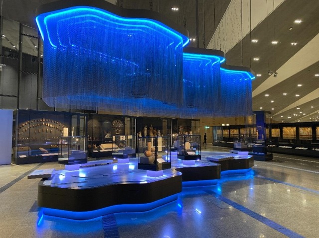 Blaue Stunde ist hier jederzeit.  | Foto: Museum