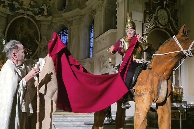 St. Martin teilt seinen Mantel