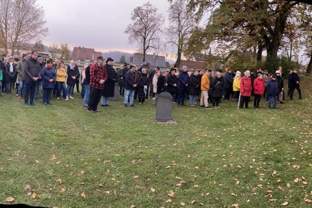 Der jdische Friedhof in Tiengen hat wieder ein Gesicht