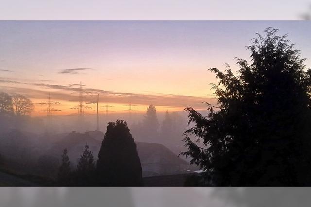 Ein Bilderbuchmorgen im November