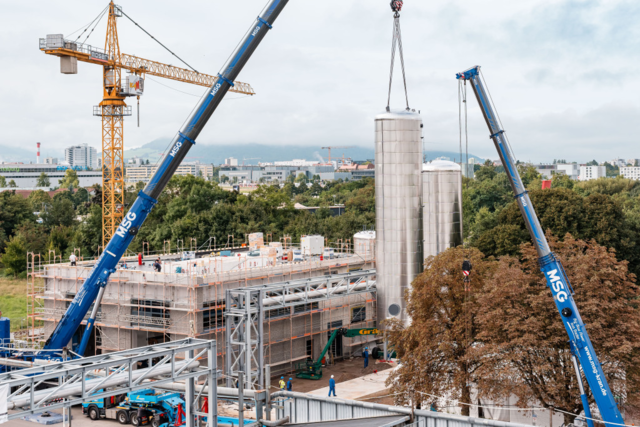 Badenova Energiezentrale soll ab Jahresende tausende Freiburger Haushalte mit Wrme versorgen