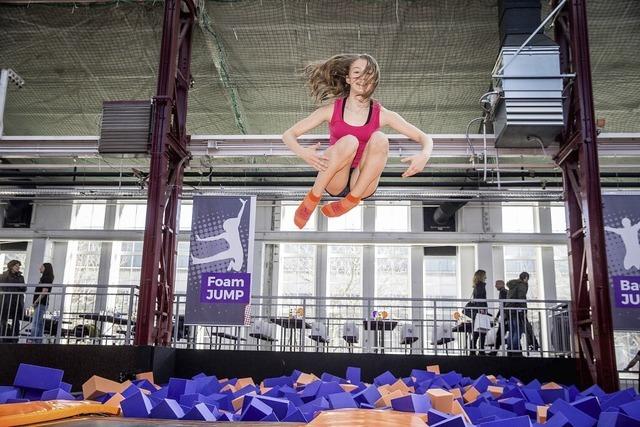Trampolin-Expertin: "Es hilft dabei, den Kopf abzuschalten"