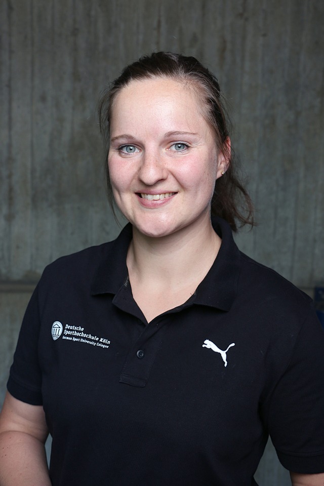 Maria Becker ist Diplom-Sportwissensch...hochschule Kln und Trampolinexpertin.  | Foto: Florian Knechten