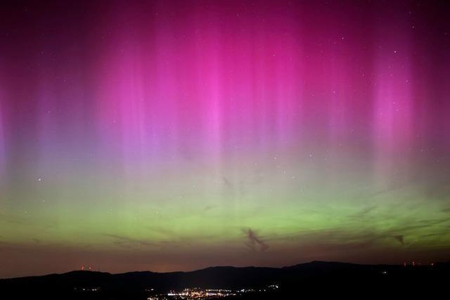 Polarlichter ber Sdbaden – die zweite Chance gibt es heute Nacht