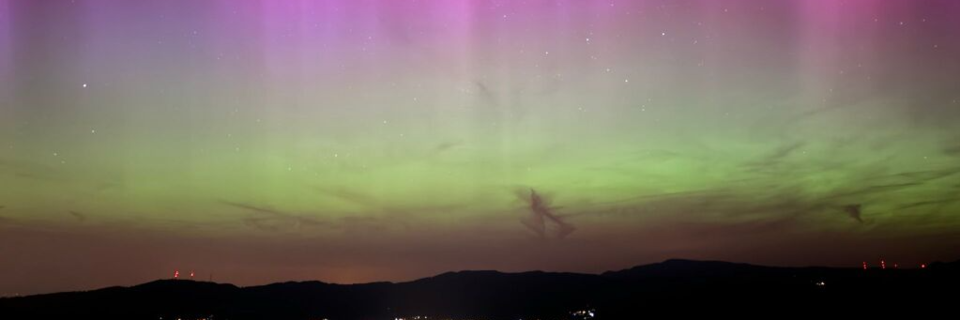 Polarlichter ber Sdbaden - die zweite Chance gibt es heute Nacht