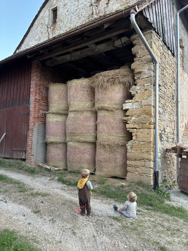 Die Gesichter der Kinder mchten Geraldine und Patrick nicht zeigen.  | Foto: Geraldine Schle