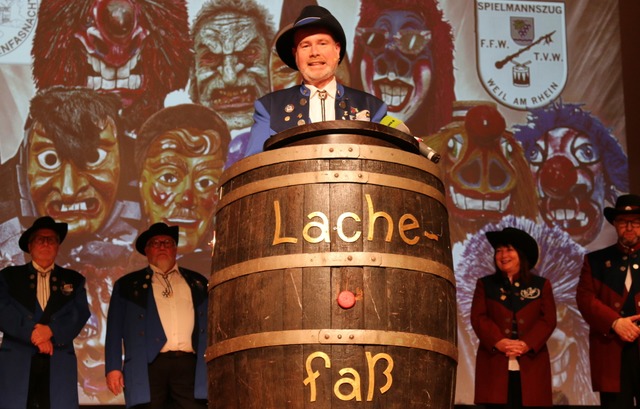 Oberzunftmeister Dieter Fuchs erffnet die Veranstaltung.  | Foto: Katharina Kubon