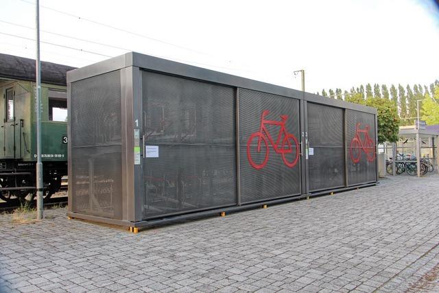 Zu teuer: Btzingen stellt doch keine Fahrradboxen am Bahnhof auf