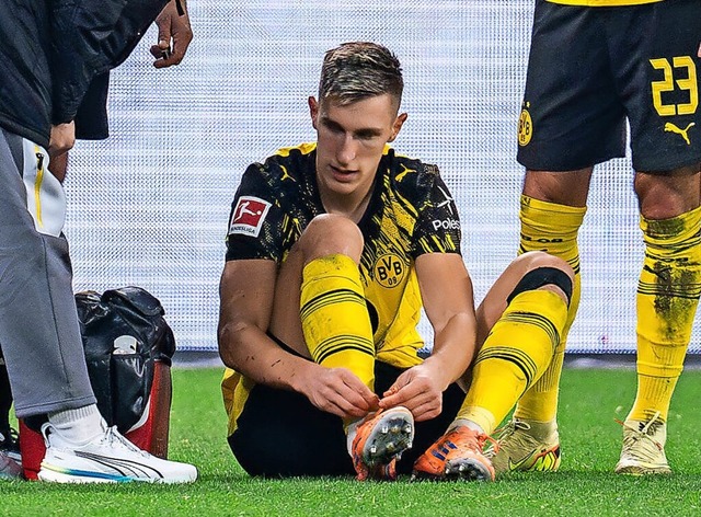 Ist angeschlagen von Borussia Dortmund...annschaft gereist: Nico Schlotterbeck.  | Foto: IMAGO/Bahho Kara