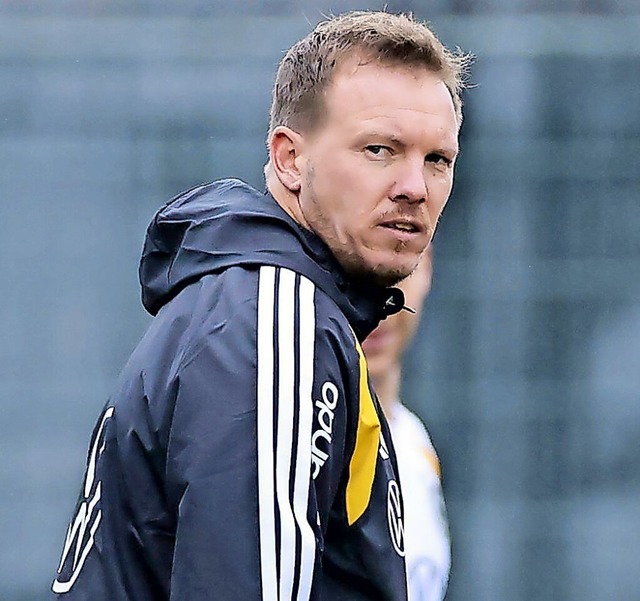 Fordert Untersttzung fr Florian Wirtz: Bundestrainer Julian Nagelsmann.  | Foto: IMAGO/Marco Steinbrenner/ DeFodi Images