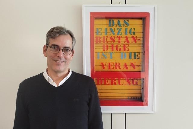 Martin Baumgarten, neuer Leiter des Gymnasiums in Kirchzarten, hat bewusst die Perspektive gewechselt