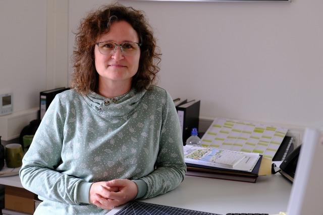 Die neue rechte Hand des Brgermeisters: Ex-Zeitsoldatin Steffi Bttcher arbeitet jetzt im Schliengener Rathaus