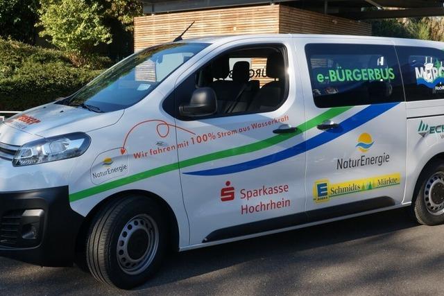 Der Brgerbus in Murg ist auerordentlich erfolgreich: Ehrenamtliche befrdern 500 Menschen im Monat