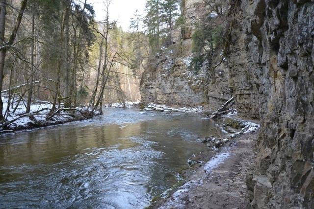 In der Wutachschlucht droht Lebensgefahr