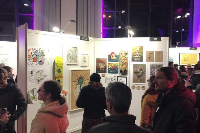 Die Illu7, Freiburgs Illustrationsfestival,  beginnt am Samstag mit einer Spendenaktion