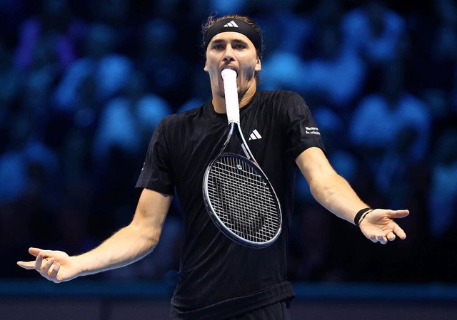 Muss um das Weiterkommen bei den ATP Finals bangen: Alexander Zverev. | Foto: IMAGO/ZUMA Press/Marco Canoniero Muss um das Weiterkommen bei den ATP Finals bangen: Alexander Zverev. | Foto: IMAGO/ZUMA Press/Marco Canoniero