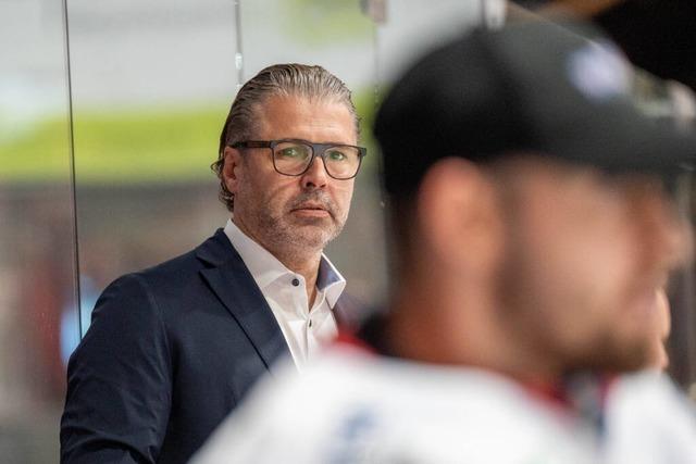 Interimstrainer Martin Sekera will den Spa zum EHC Freiburg zurckbringen