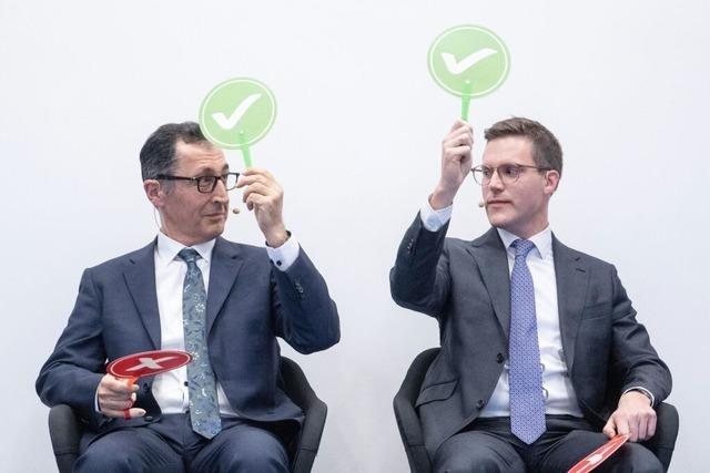 Gepflegte Gesprche ohne Konfrontation bei der ersten Landtagswahl-Debatte