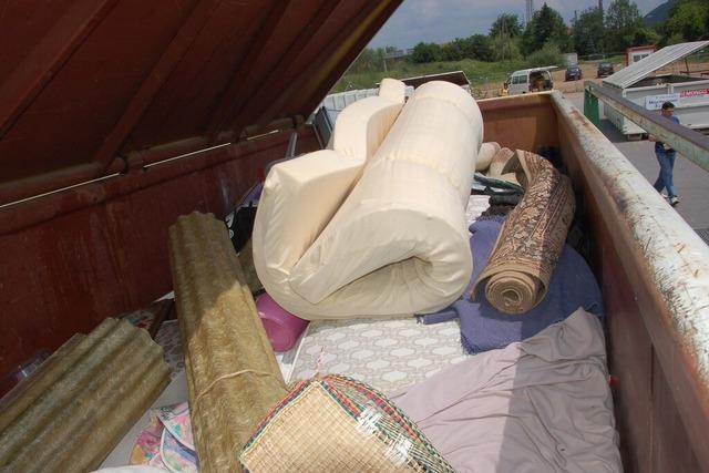 Sperrmllabfuhr im Kreis Lrrach ist nach einer Anpassung des Systems besser planbar