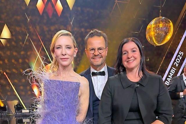 Offenburg bei der Bambi-Verleihung