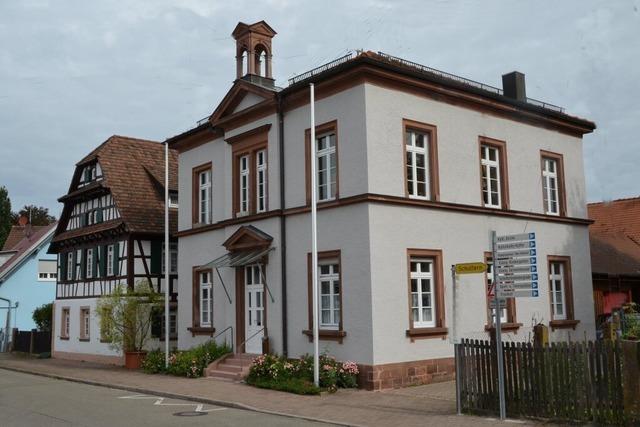 Im  Rathaus in Lahr-Hugsweier sollen Wohnungen entstehen