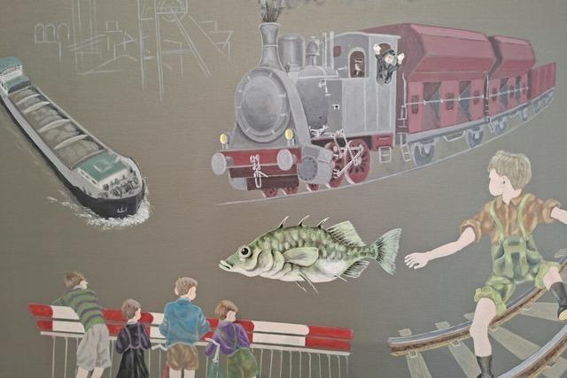 Von Gundelfingern fr Gundelfingen: Heimische Knstler stellen im Rathausfoyer aus