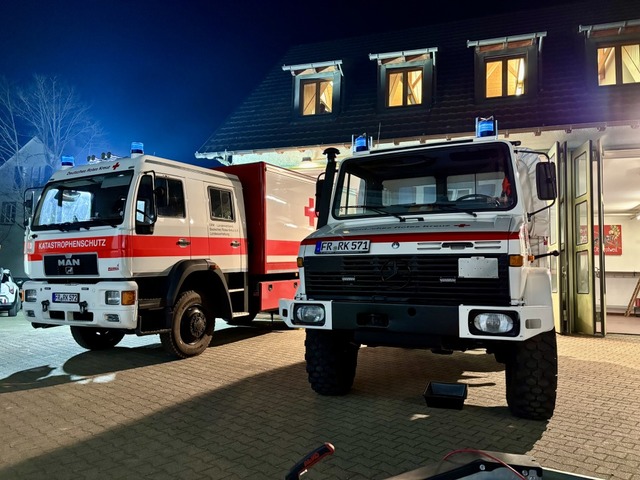 Das Badische Rote Kreuz hat nach der F...r den Einsatz im Notfall angeschafft.  | Foto: Sophia Ungerland