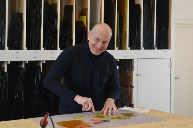 Wie der Kroate Igor die Buntglas-Tradition in Neuershausen weiterfhrt