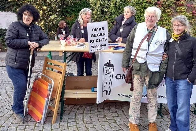 Die Omas gegen Rechts aus Waldshut Tiengen haben noch viel vor