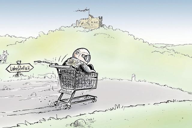 Auf Shopping-Tour ohne Tempo 30