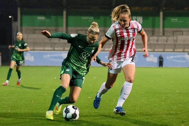 Der Pokal-Traum der SC-Freiburg-Fuballerinnen platzt frh beim VfL Wolfsburg