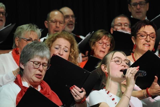 Der Gesangverein Weitenau feiert sein 180-jhriges Bestehen mit einem tollen Konzert