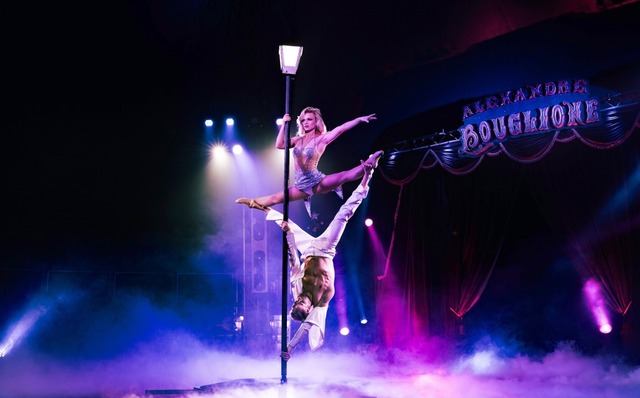 Die Artisten Sergey und Anastasia  | Foto: Emilio Perez/Montana Winterevent GbR