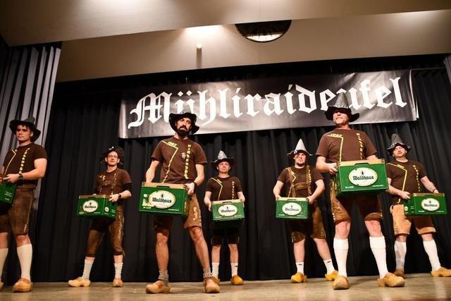 Die Mhliraideufel aus Wyhlen  lassen es zum 40. krachen