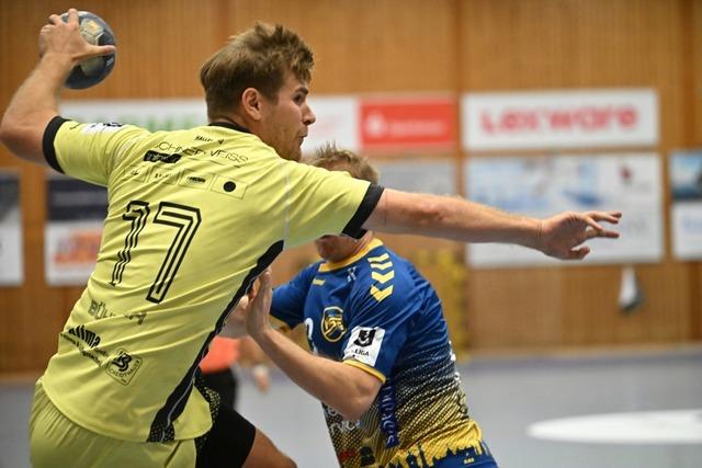Die Handballer der SG Kndringen-Teningen verteidigen stark und besiegen Pfullingen mit 28:25