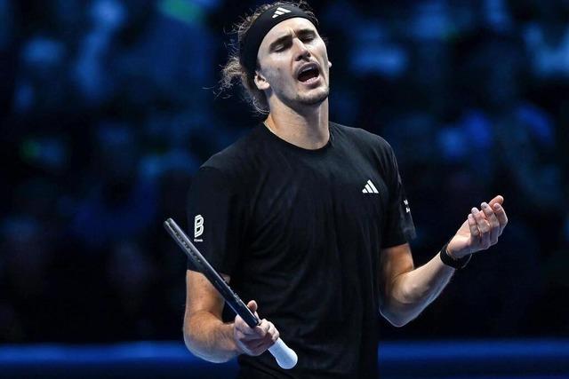 Zverev nach Aus bei ATP Finals gefrustet