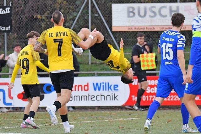 Der SC Wyhl distanziert Verfolger SV Weil mit knappem Erfolg im Spitzenspiel