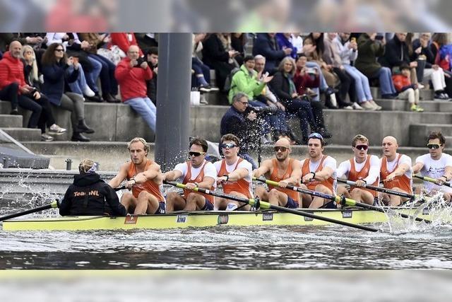 Niederlande in Basel vor dem Deutschlandachter