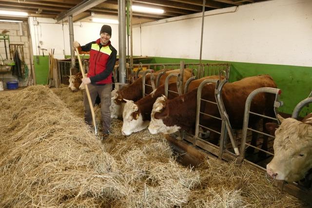 Ein Landwirt aus Mnstertal hat sich einen Sonderpreis ergattert – weil er manches anders macht