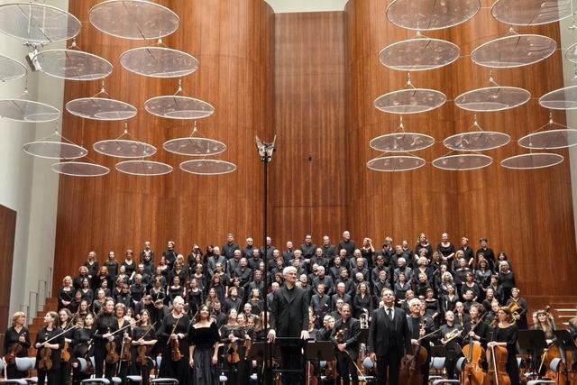 Musik fr einen Groen: Der Freiburger Bachchor singt in memoriam Hans Michael Beuerle