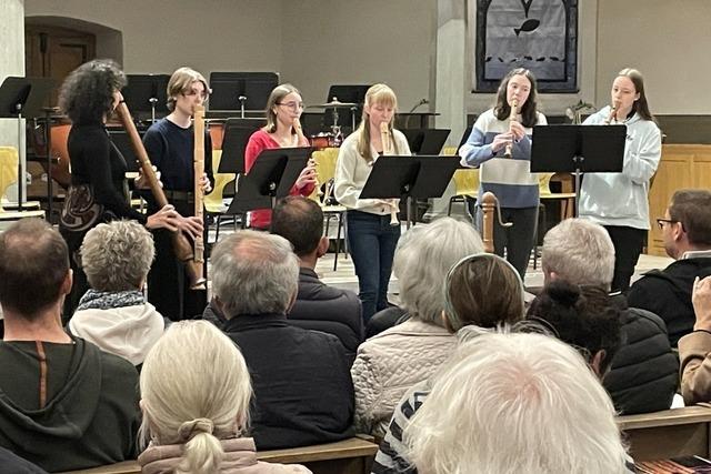 Schlerinnen und Schler der Musikschule Weil am Rhein spielen auf hohem Niveau